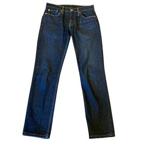 Levi's 511 Straight Leg Blue Jeans 29x32" Dark Wash #264H